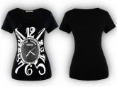 Blusa Estampa Relógio (Até 5XG)