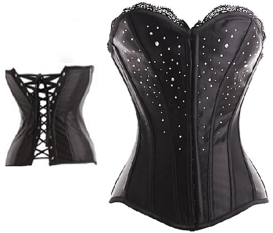 Corset Black Stones (até 6XG)